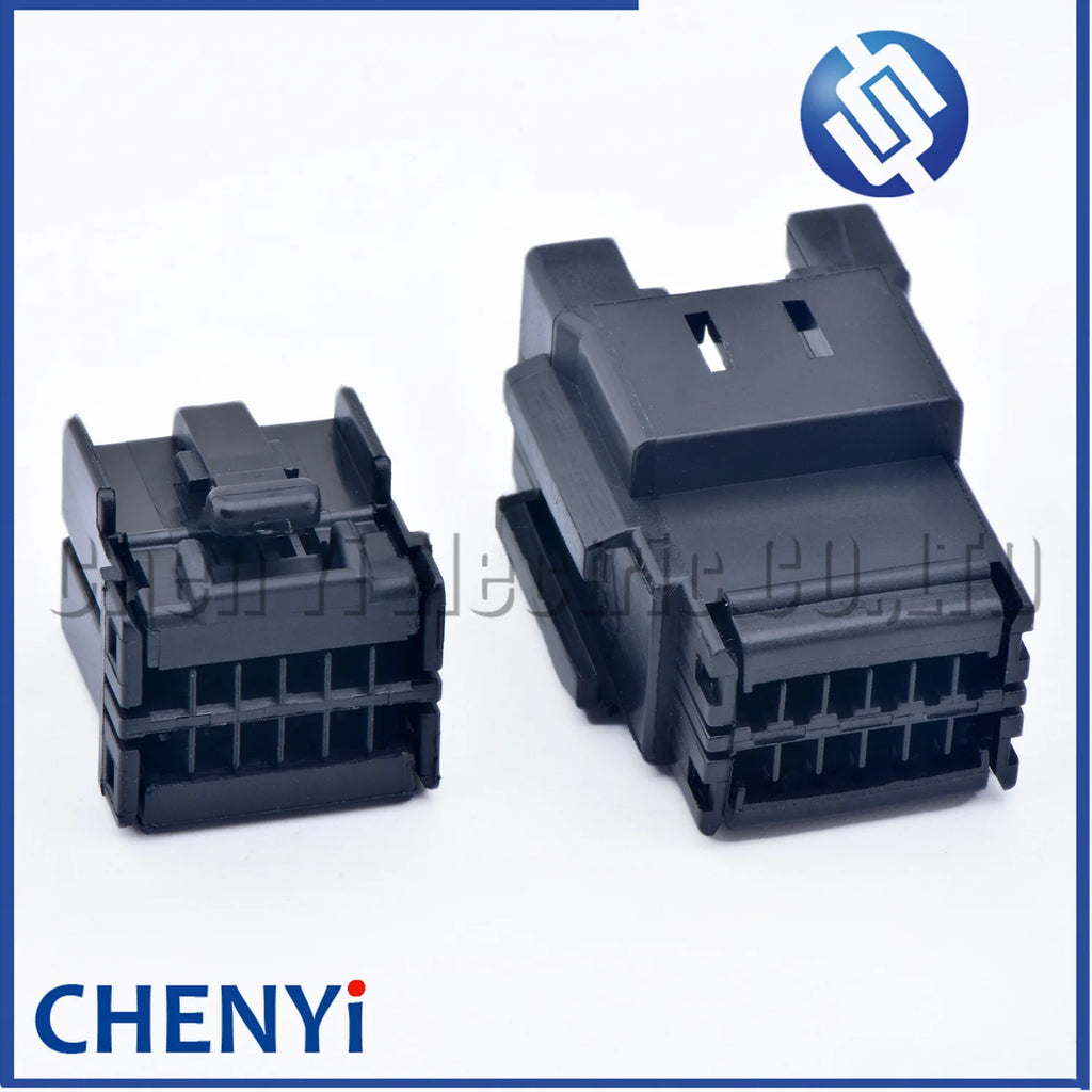 12 Pin 174058-2 174045-2 male or female Sealed black auto wire connector window lifter assembly harness plug for car motorcycle