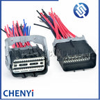 34 Pin Automotive waterproof connector Car Engine wire harness plug 3508A-01-002E 60013512A01C 60013508A01B C146 For Ford