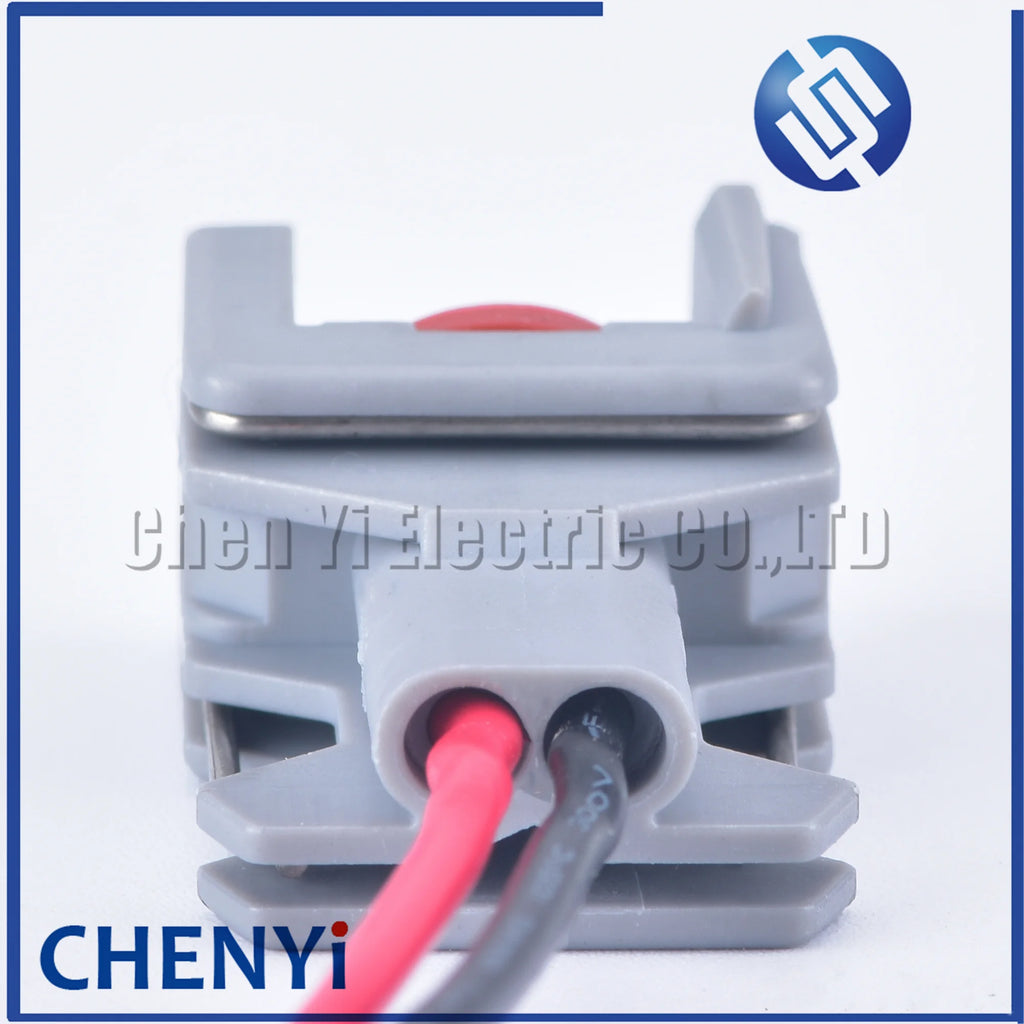 2 Pin 1.5mm Waterproof Automotive Connector Fuel Diesel Injector Fuel Rail Plug T15 10811963 240PC024S8014 with 15cm wire