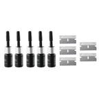 5PCS Automotive Windshield Glass Crack Nano Repair Fluid Car Resin Scratch Crack Restore Fluid Glass Curing Glue Car Accessories