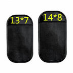Car Dashboard Anti-Slip Rubber Pad Universal Non-Slip Car Adhesive Mat for Phones Sunglasses Keys Electronic Devices Organizer