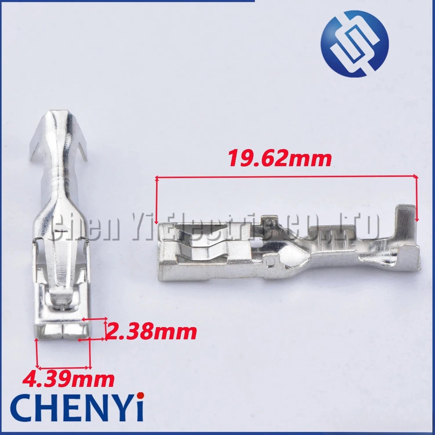 50 Pcs Brass Tinned Pins Auto Crimp Terminals Connector Female Splice Terminal  7116-1232 DJ624-3.5A G118 H62
