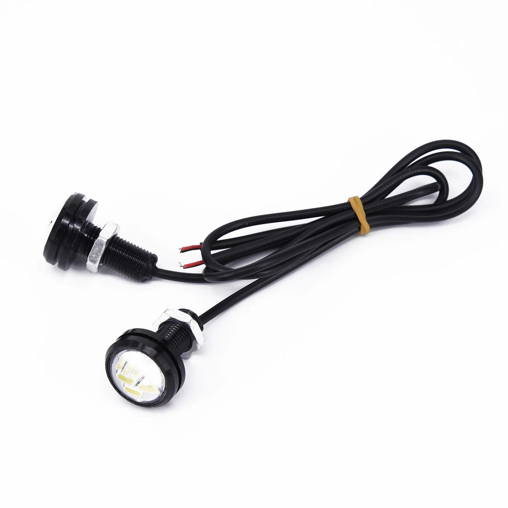 4Pcs LED Car Auto DRL Daytime Running Lights 12V 15W  White Backup Lamp Automobiles Reversing Parking Signal Lamp