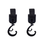 2pcs Car Trunk Storage Hook For Bag Umbrella Fishing Rod Holder Universal Seat Back Organizer Bracket Interior Stowing Tidying