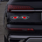 3D Reflective Eyes Stickers for Motorcycle Scooter Windshield Auto Decorative Night Light Safety Front Car Stickers Waterproof
