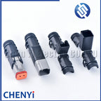 For Duetsch DT06-2S DT04-2P connector plug tail clip automotive wire harness bellows fixed buckle 1011-227-0205 1011-229-0205
