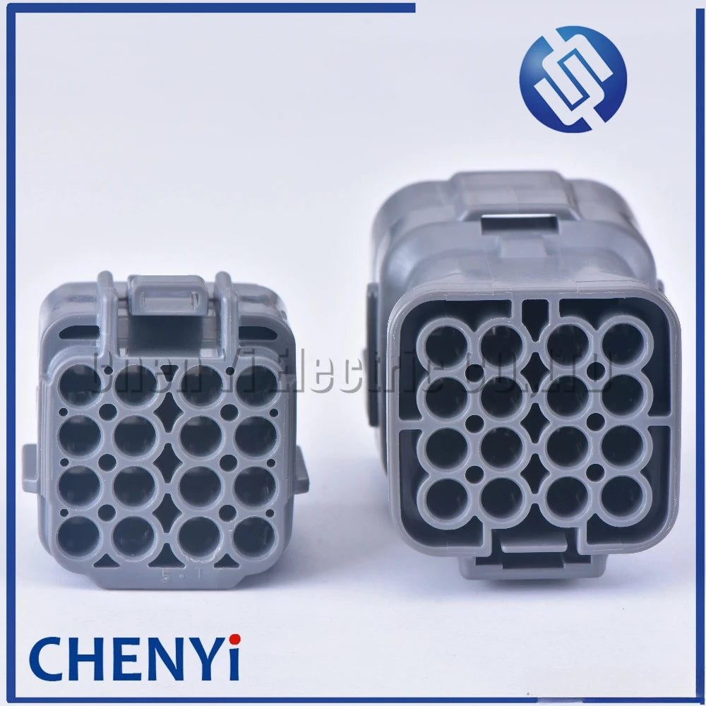 16 Pin Automotive waterproof connector DL series plug Female or Male wiring harness connector 6189-0715 6188-0495 For Honda
