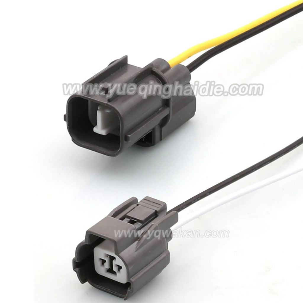 2-PIN Waterproof Electrical 2mm Female Male Connectors Wiring Harness 6181-0070 MG641156-4 For Honda Fog Light Horn Socket