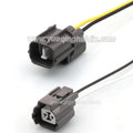 2-PIN Waterproof Electrical 2mm Female Male Connectors Wiring Harness 6181-0070 MG641156-4 For Honda Fog Light Horn Socket