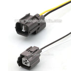 2-PIN Waterproof Electrical 2mm Female Male Connectors Wiring Harness 6181-0070 MG641156-4 For Honda Fog Light Horn Socket