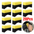 Car Tire Cleaning Sponge Auto Wheel Microfiber Suction Sponge Brush Set for Cars Wheels Tyre Clean Polishing Detail Brushes Tool