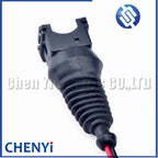 2 Pin female Auto waterproof connector Fuel Injector Wire harness plug 443 906 232 443906232 1284485110
