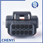 10 Pin  Automobile waterproof connector headlamp Headlight Lamp plug 98788-1201 With Pins For Peugeot 308 Citroen Renault