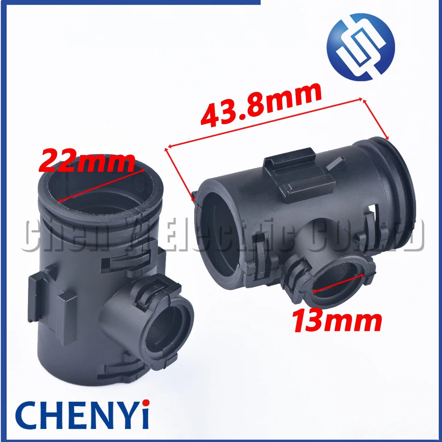 Auto waterproof wire harness connector bellows buckle manifolds T-tee ailpin Corrugated pipe clamp clasp cover 9806136 9806105
