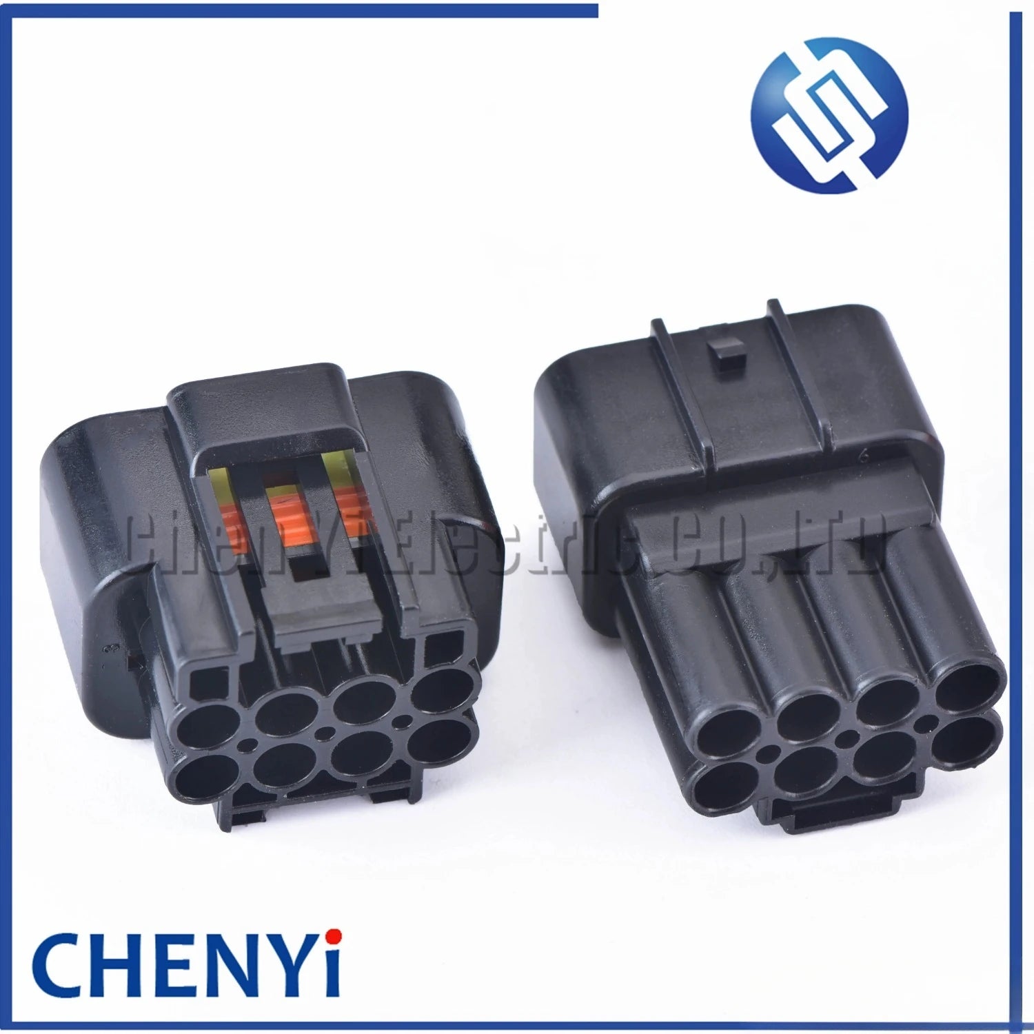 5 Sets 8 Pin Male or Female 2.3mm Auto Light Lamp Black Plug Automotive Waterproof Connector For FW-C-8F-B FW-C-8M-B