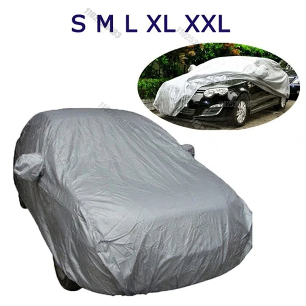 Car Covers Waterproof Auto Sun Full Cover Protector Universal Fit For SUV Sedan 6 Size Snow Dust Rain Snowproof Car Amagi