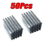 Car Motorcycle Cold Repair 50/5pcs Vacuum Tire Repair Strip Tire Repair Kit Rubber Plugs Strings Puncture Repair Tools New amagi