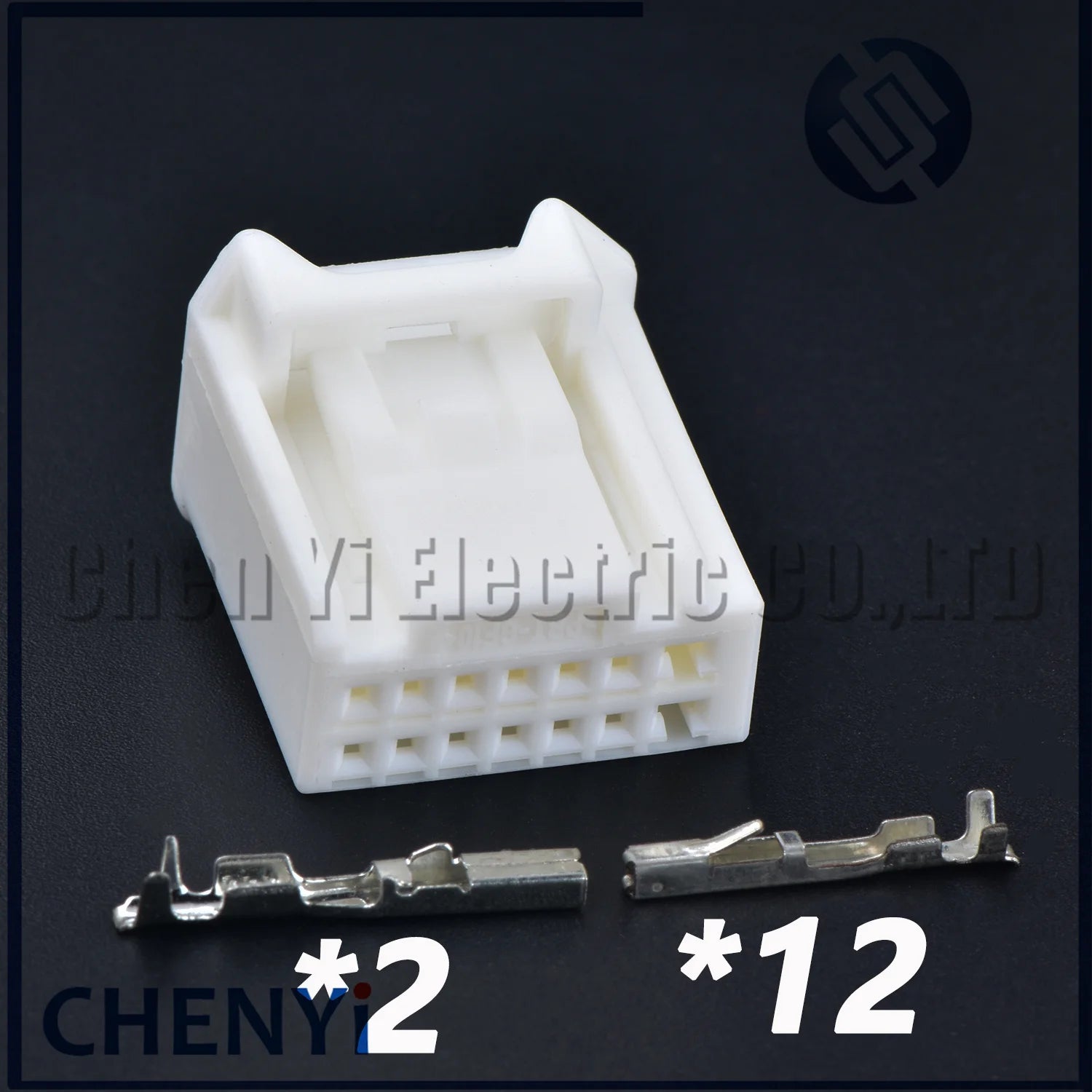1 set 14 Pin Automobile connector Male Female Multi function seat plug Audio amplifier plug 90980-12804 for Toyota Honda Nissan