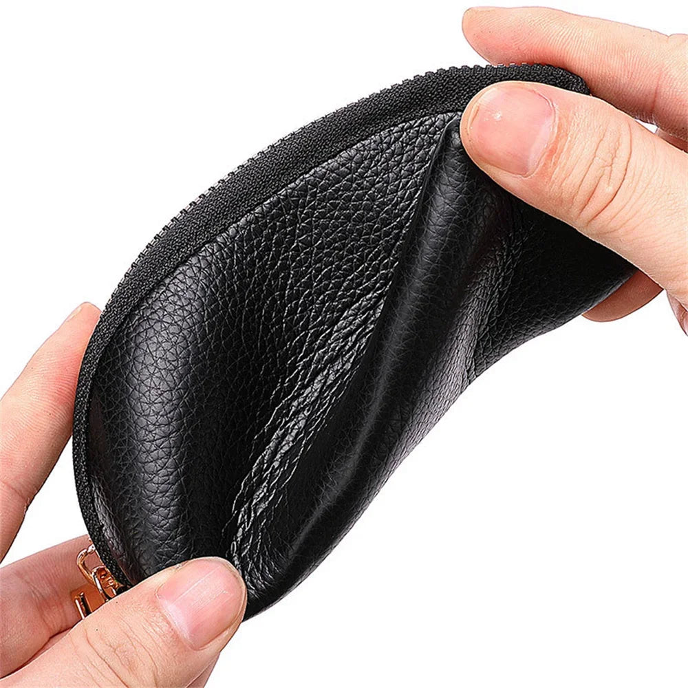 Car Leather Key Holder Minimalist Keychain Case Wallet Key Storage Case Protector Large-capacity Multifunctional Key Pouch Amagi