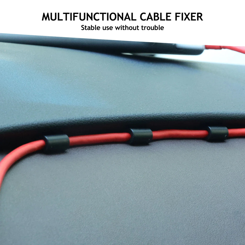 6-60PCS Multi-functional Car Navigation Storage Clip Car Charger Data Cable Fixing Clip Cable Holder Fixed Wire Clips Fastener