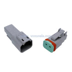 20 Sets 2 Pin New Deutsch DT DT06-2S DT04-2P Wire Connector for Automotive Sealed Plug