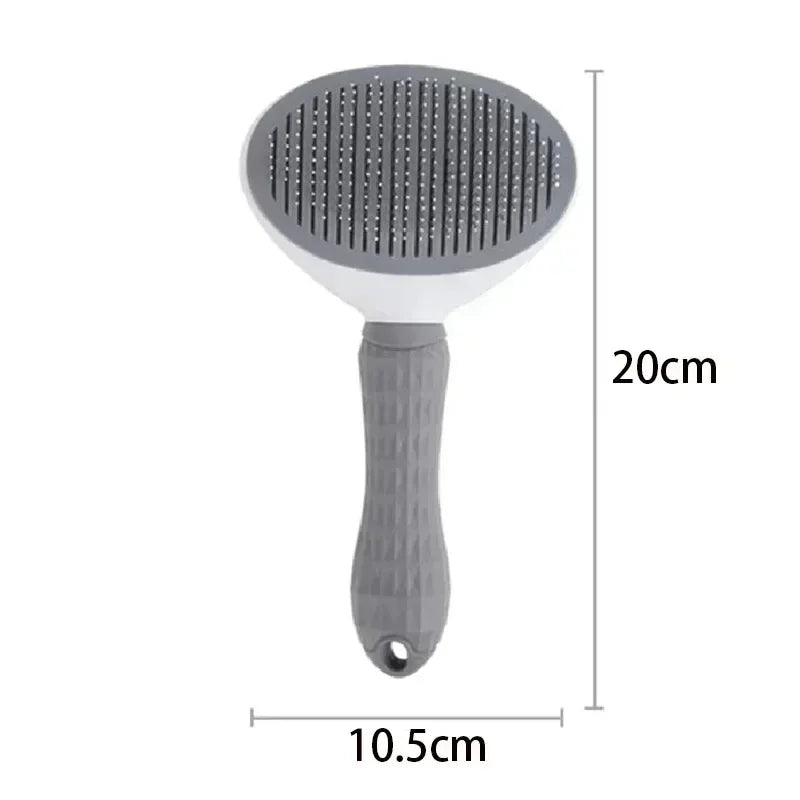 Pet Dog Brush Cat Comb Self Cleaning Pet Hair Remover Brush For Dogs Cats Grooming Tools Pets Dematting Comb Dogs Amagi