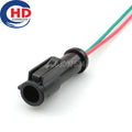 2Pin Connector Unsealed 1.5mm Series Male Female Connector Cable Plug Motorcycle Electrical Harnesses Wiring Harness
