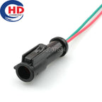 2Pin Connector Unsealed 1.5mm Series Male Female Connector Cable Plug Motorcycle Electrical Harnesses Wiring Harness
