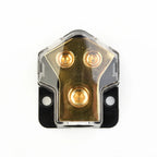 2 Way Power Distribution Block Power/Ground Splitter 0/4gauge For AWG For Car Aud WH Car Power Distributor Block