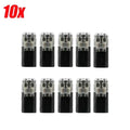 50-1Pcs 2 Pin Way Plug Wire Cable Snap Connectors Waterproof Electric Wire Double-Wire Plug-In Connector with Locking Buckle