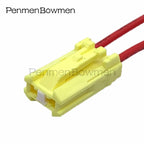 1 Set 2 Pin Car License Plate Light Connector High Position Brake Light Wiring Plug MG610850-4 7283-8123-40