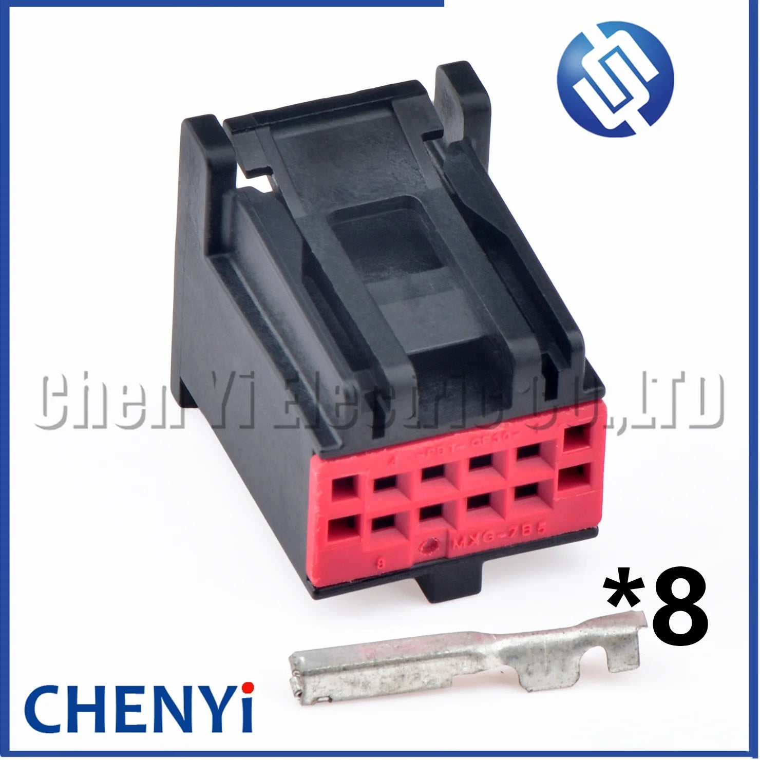 8 Pin female or male Automotive connector Power amplifier Radio harness plug 30700-1080 For Buick Ford Ram