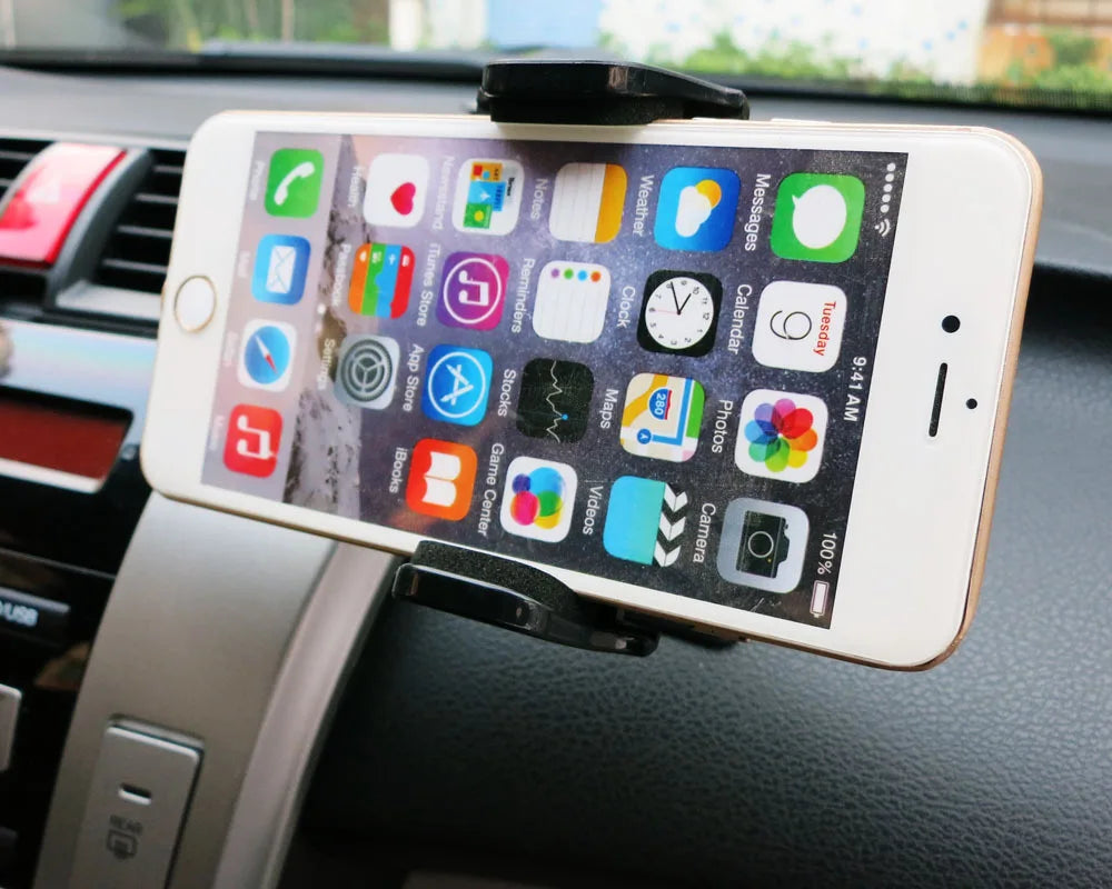 Universal Car Phone Holder 17mm Ball Head Base 180 Degree Rotation Dashboard Mount Bracket for IPhone14 13 Xiaomi Samsung Tools