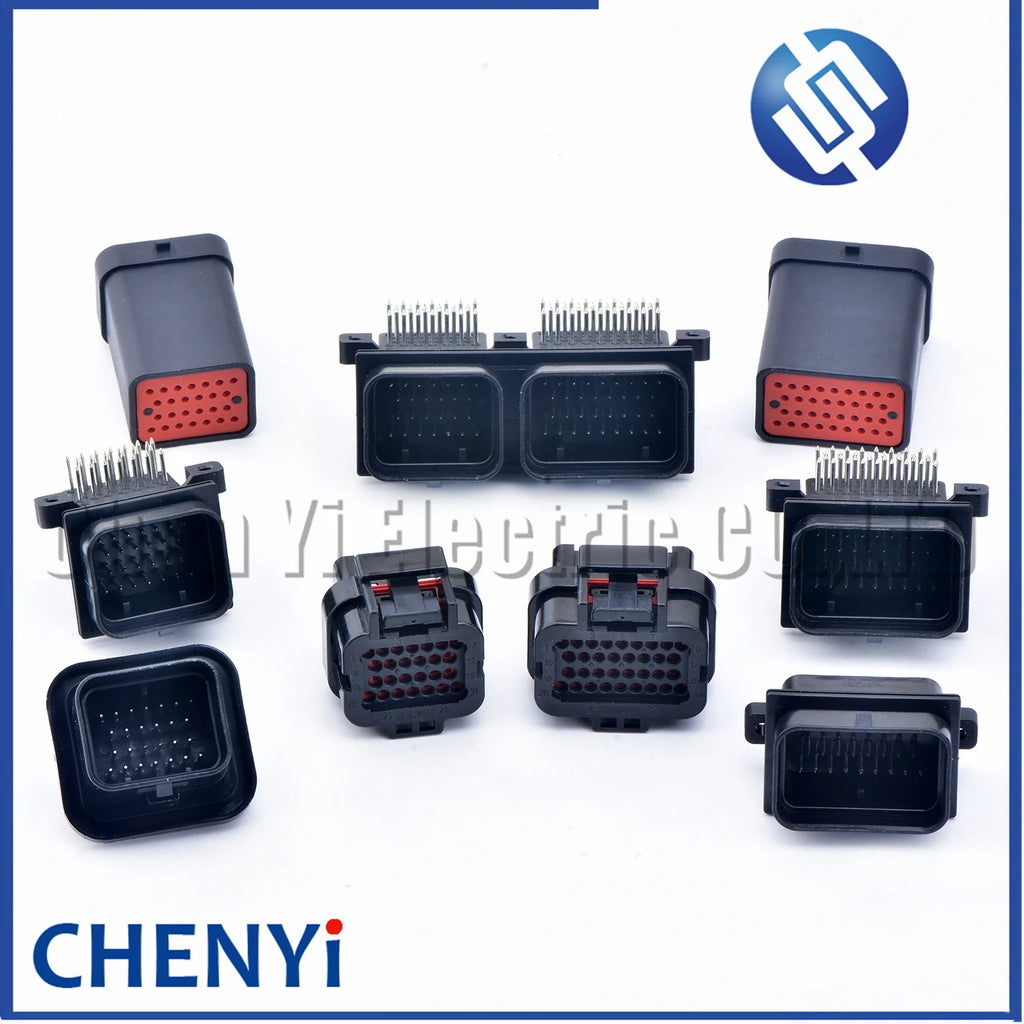 26/34/60 Pin ECU PCB Mount Header Plug Connector 6437288-1 6437288-3 4-1437290-0 3-1437290-7 5-6447223-0 6437288-6 2-6447232-3