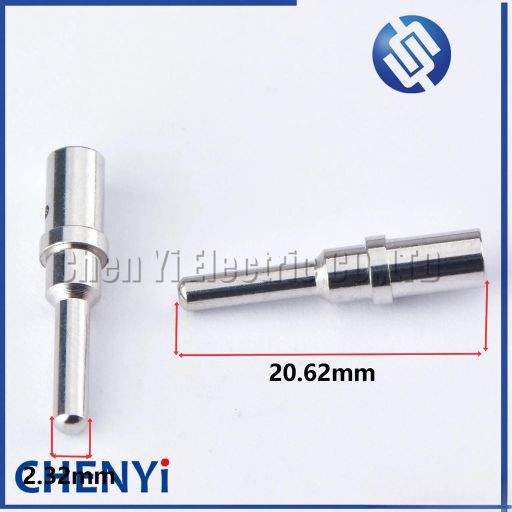 10 Pcs 0462-203-12141 0460-204-12141 Stainless Steel solid Terminal Size 14-12AWG Pin automotive Connector For Deutsch DTP