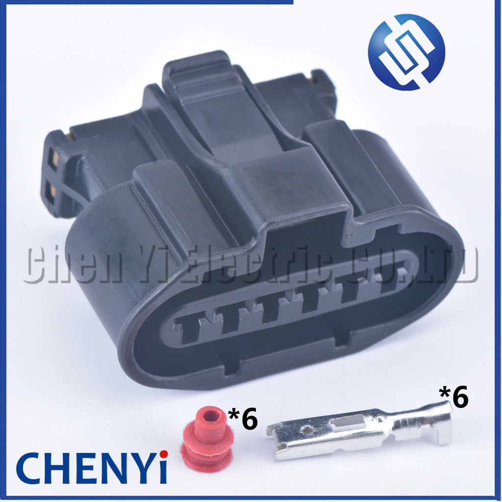 6 Pin auto MAF Sensor Ignition Distributor For Mitsubishi Proton Wira MMC Perdana Waja Distributor Throttle Position Body Plug