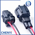 2 Pin Auto waterproof connector Fog turn signal width indicator wires plug 6185-0865 6918-1774 6188-0552 For Nissan TEANA SYLPHY