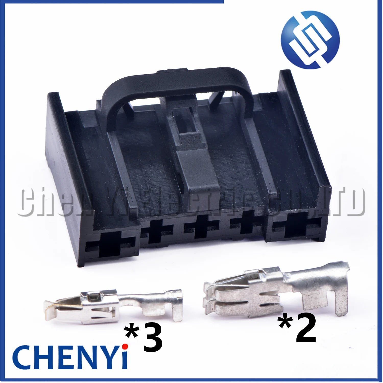5 Pin female 3.5/6.3mm（2B+3S）Automotive connector Auto Air Conditioning Control Panel Harness Wire Plug 13559 For Fiat