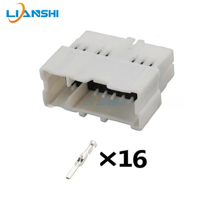 6098-6957/6098-6986 is suitable for 16-hole wiring harnesses with male and female plugs of Nissan anti-theft window lifters