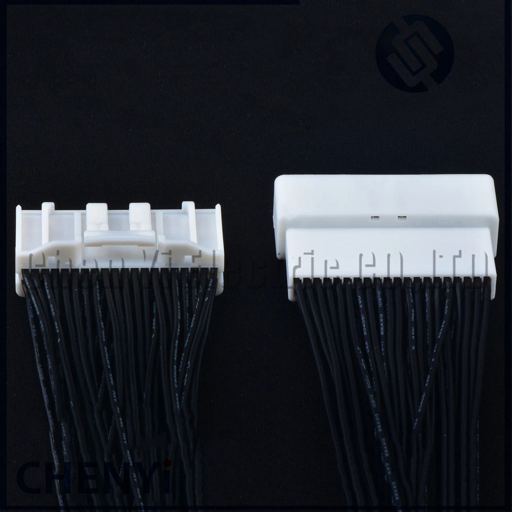 40 Pin Automotive Navigation screen CD multimedia host Wire harness Plug Connector 1674312-1 1318389-1 For Toyota Nissan