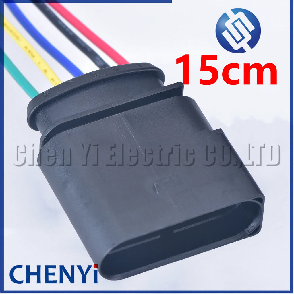 5 Pin Auto Ignition Coil Plug Sensor Connector Waterproof  Female or male Sockets 4D0973725 1J0973725 6X0973825