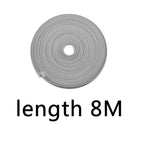 4M / 8M Car Grilles Decoration Strips Auto Wheel Protector Car-styling Accessories Wheel Sticker Tire Rim Strip Chrome Tape Good