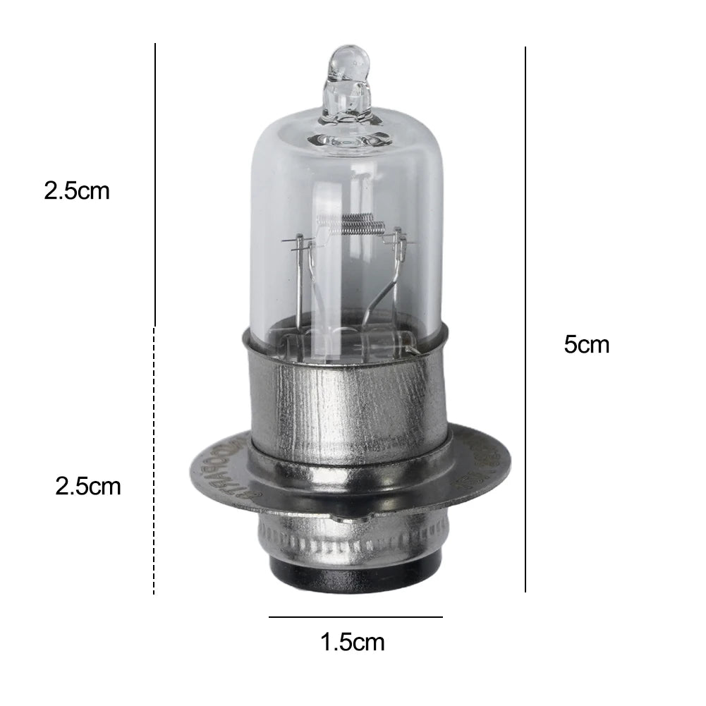 35W Motorcycle Headlight Halogen Bulb 12V Halogen Bulb 12V Super Bright H6 T19 P15D Motorcycle Headlight Bulbs Lamp