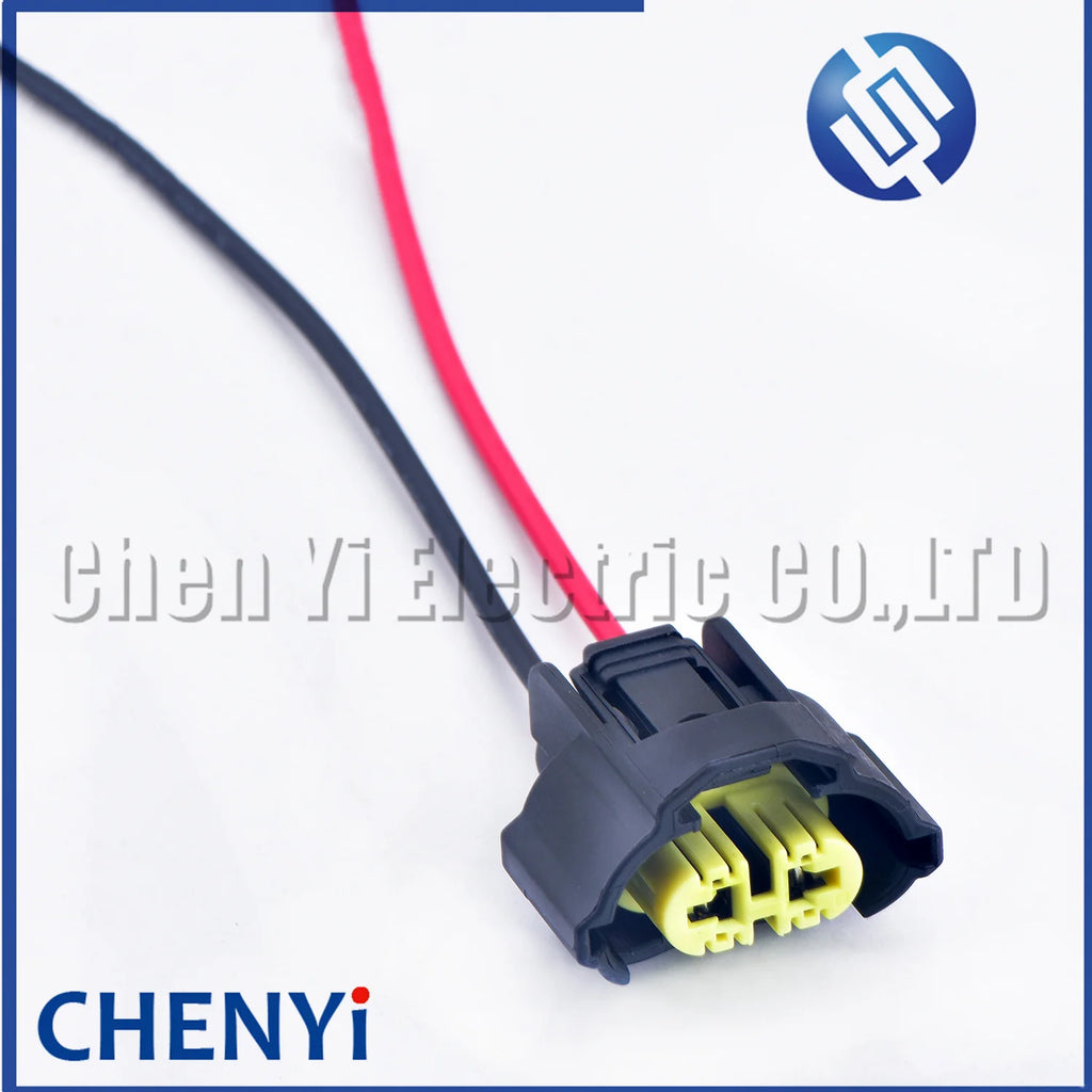2 Pin Auto Waterproof Connector Auto Car Headlight Fog Lamp Base Harness Plug H8 H9 H11 H16 6189-0935 For Toyota Honda Nissan