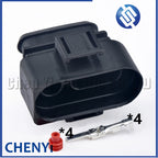 4 Pin male or female automotive waterproof connector O2 Oxygen sensor Wire harness plug 3A0973304 3A0973334