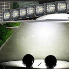 60W Car LED Work Light Bar Spot Flood Combo Pods Offroad Fog Lamp Waterproof Dust Proof  For SUV ATV UTV Car Accessories