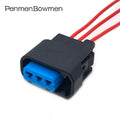 1 Set 3 Pin Car Ignition Coils Electrical Cable Connectors Waterproof Female Wire Harness Plug for Honda CRV 6189-0728