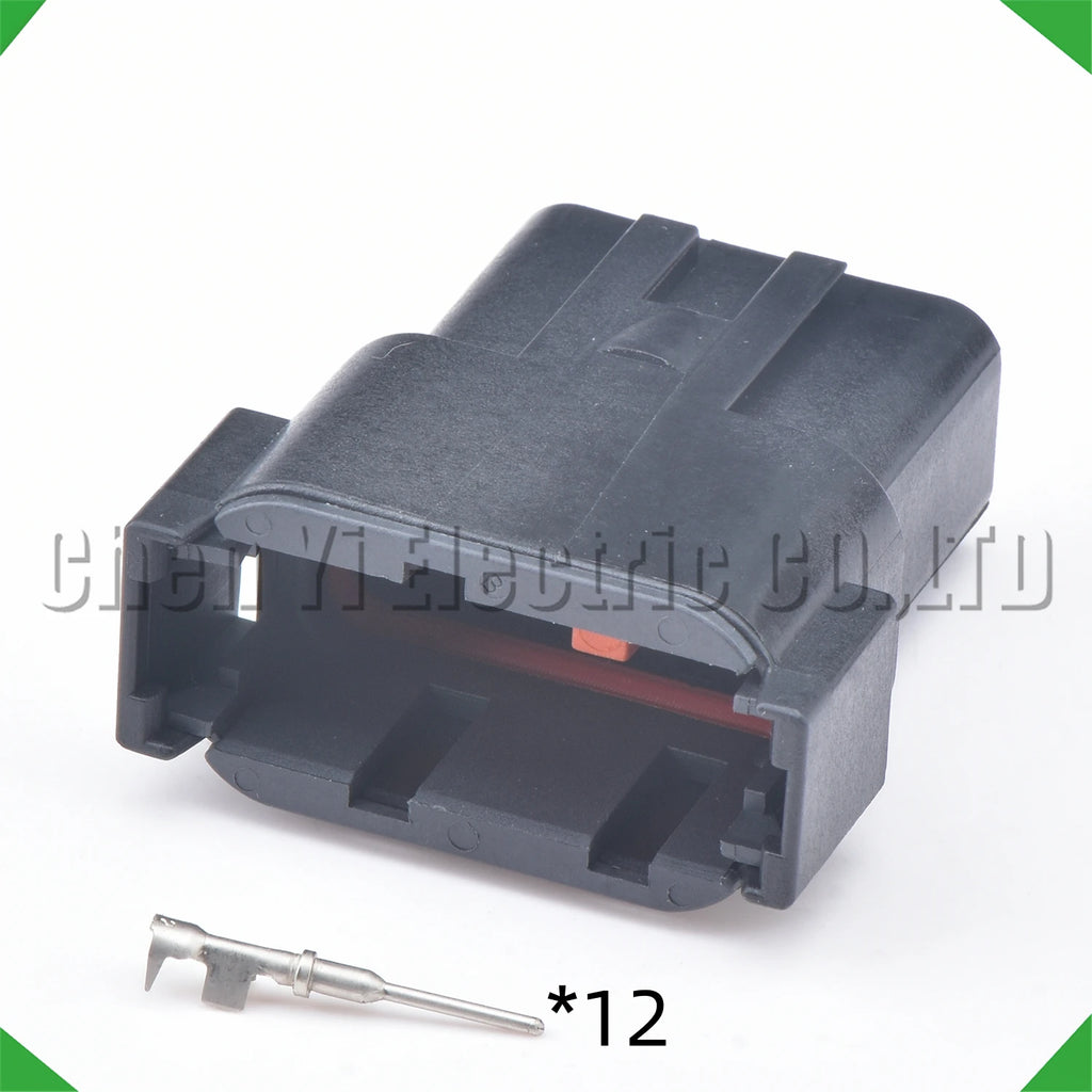 12-Pin Auto Connector Black Sealed waterproof connector Automotive Connector Heavy