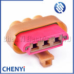 3 Pin Automotive waterproof connector water tank Radiator electronic fan plug 4938402-1 With pins For Ford Mondeo