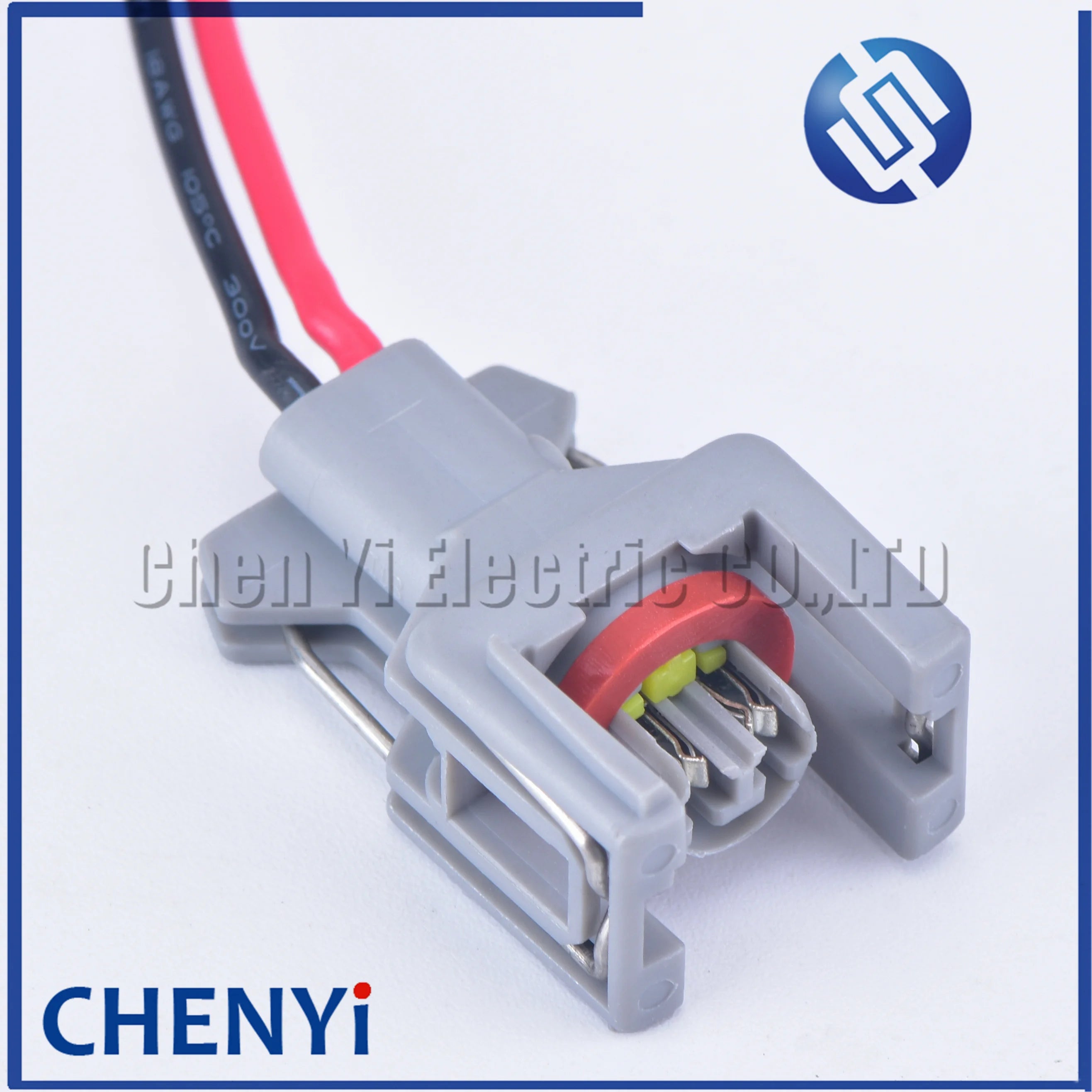 2 Pin 1.5mm Waterproof Automotive Connector Fuel Diesel Injector Fuel Rail Plug T15 10811963 240PC024S8014 with 15cm wire